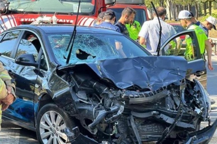 İstanbul'da yol kenarında korkun&ccedil; &ouml;l&uuml;m