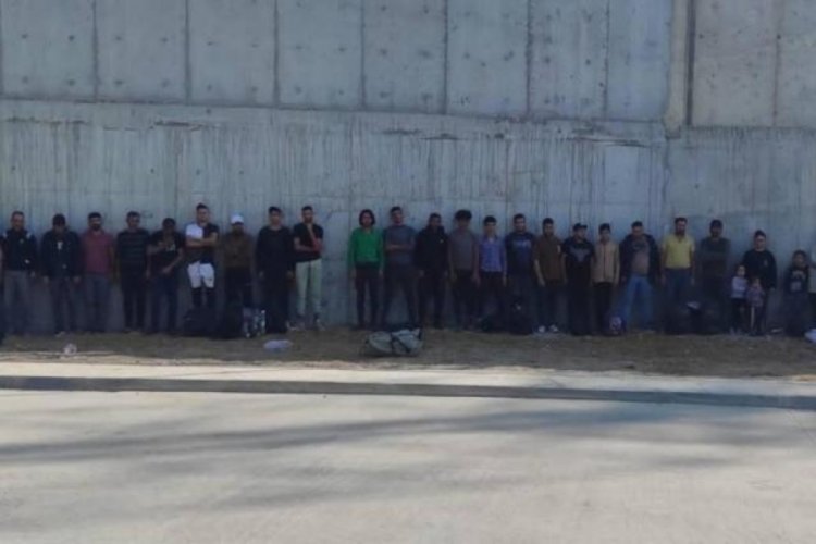 Edirne'de jandarma ekipleri 66 ka&ccedil;ak g&ouml;&ccedil;men yakaladı