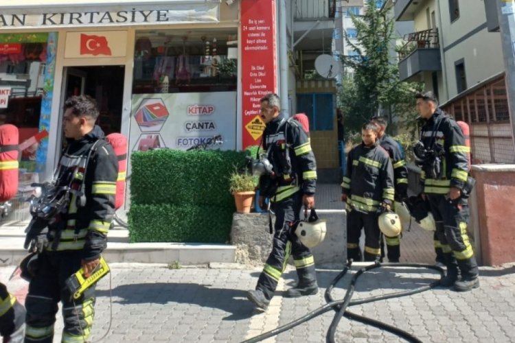Kayseri'de para vermeyen annesinin oturduğu evi ateşe verdi
