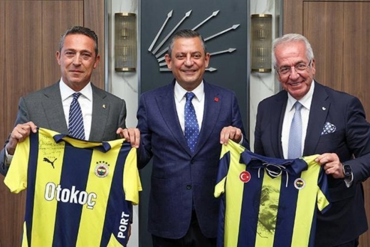 CHP Genel Başkanı Özel, Fenerbahçe Başkanı Ali Koç ile görüştü 