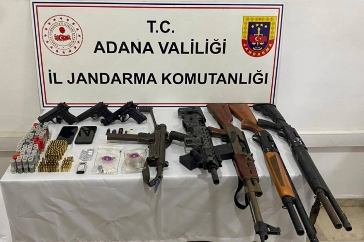 Adana'da silah ka&ccedil;ak&ccedil;ılığı operasyonu