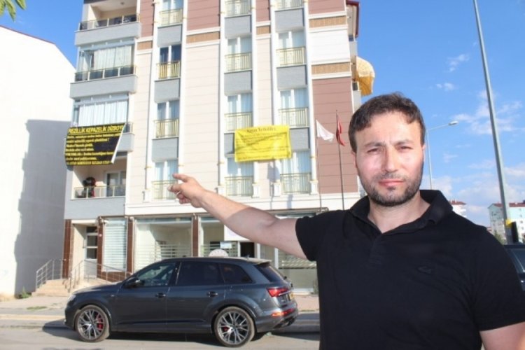 Sivas'ta doktorlara kiralanan d&uuml;kkan isyanı