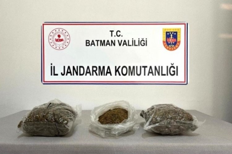 Batman'da  uyuşturucu operasyonunda 6 ş&uuml;pheli g&ouml;zaltına alındı