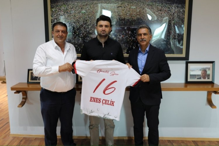 Gemlik Belediye Başkanı Deviren'den, Bursaspor Başkanı &Ccedil;elik'e ziyaret