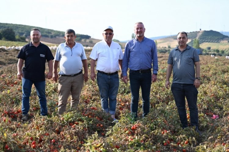 Bursa'da Başkan Karacabey Belediye Başkanı Karabatı'dan çiftçiye destek 