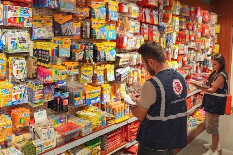 Ticaret Bakanlığı 81 ilde kırtasiye denetimi yaptı