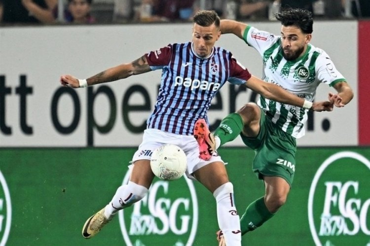 Trabzonspor, St. Gallen deplasmanından beraberlikle d&ouml;nd&uuml;