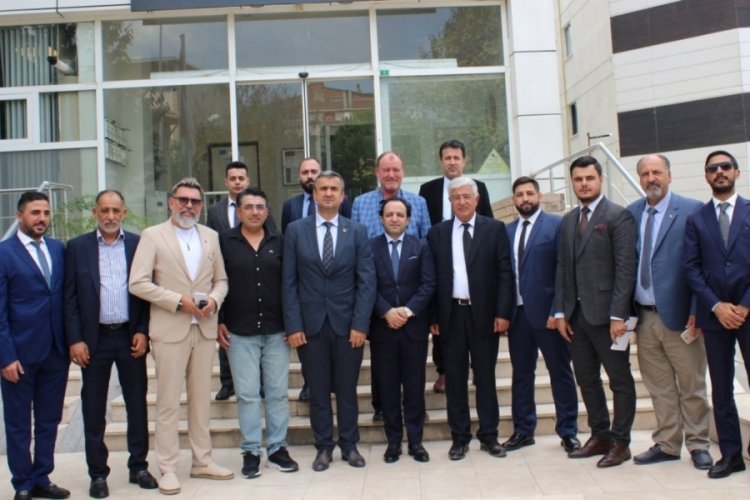 Libya'nın İstanbul Başkonsolosu Alkasah, Bursa'ya ziyarette bulundu