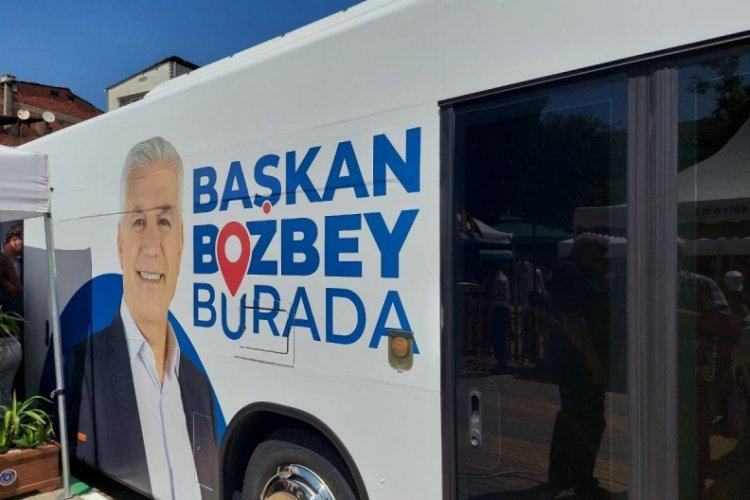 Bursa Büyükşehir Belediye Başkanı Mustafa Bozbey, makamını Orhaneli'ye taşıdı!