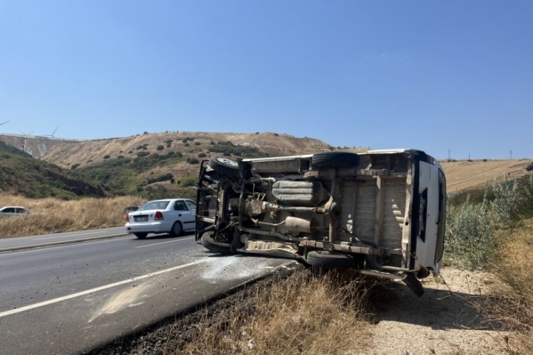 Balıkesir'de trafik kazası: 2 yaralı