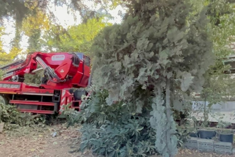 İstanbul'da zincirleme kaza! Vin&ccedil;, caminin avlusuna girdi
