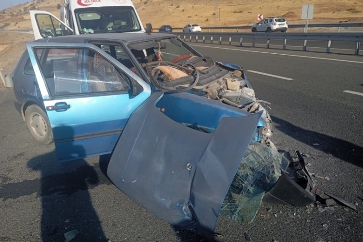 Elazığ'daki trafik kazasında 2 kişi yaralandı