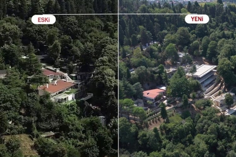 Boğaz'daki ka&ccedil;ak yapıyla ilgili yeni g&ouml;r&uuml;nt&uuml;! Tahribatın boyutu g&uuml;n y&uuml;z&uuml;ne &ccedil;ıktı