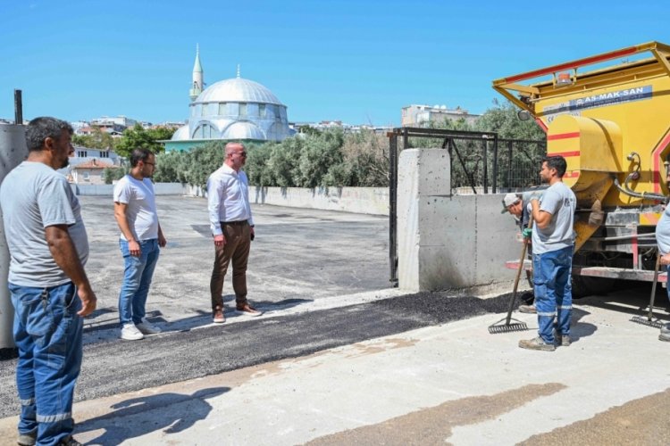 Bursa'da okulların  temizlik, tadilat, bakım ve boyama çalışmaları titizlikle sürdürülüyor