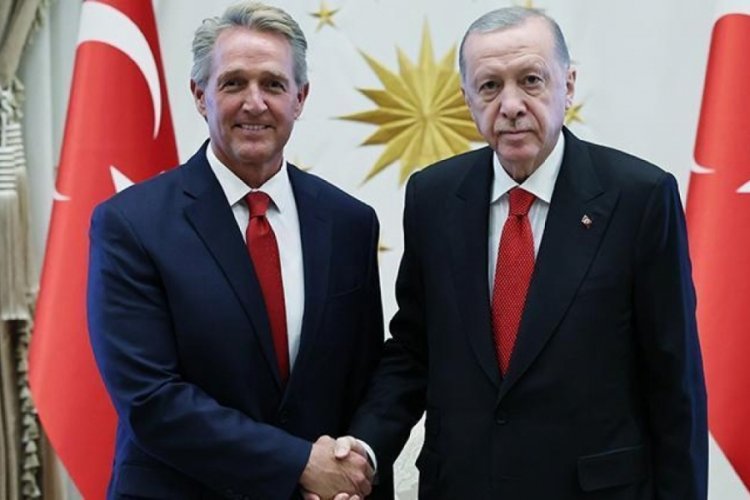 Cumhurbaşkanı Erdoğan, ABD Büyükelçisi Flake'i kabul etti 