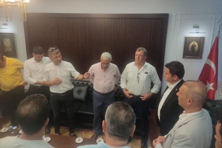 Bursa'da Demirtaşlılardan CHP Demirtaş temsilciliğine ziyaret