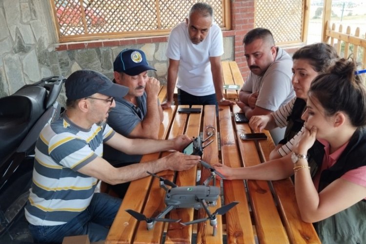 Tokat'ta orman şeflerine y&ouml;nelik dron eğitimi titizlikle ger&ccedil;ekleştirildi