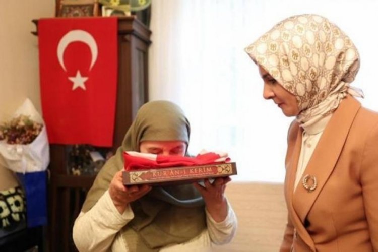Bakan G&ouml;ktaş'tan Şehit Tuğgeneral Erdoğan'ın ailesine ziyaret