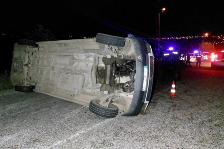 Samsun'da fındık iş&ccedil;ilerini taşıyan minib&uuml;s devrildi: 18 yaralı