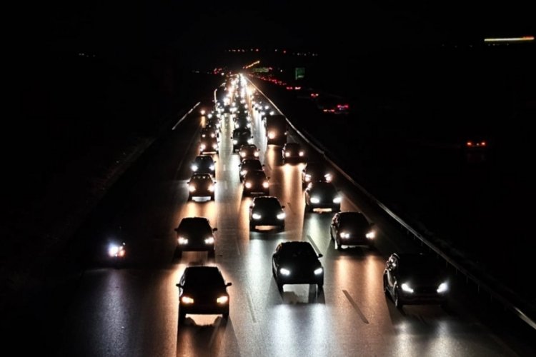 Bursa'da tatil d&ouml;n&uuml;ş&uuml; trafiği!