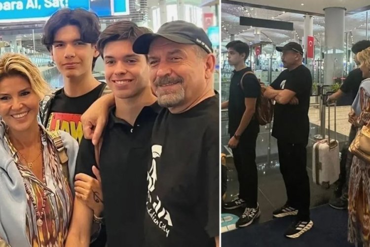 G&uuml;lben Ergen sosyal medyadan paylaştı! Oğlu Atlas...