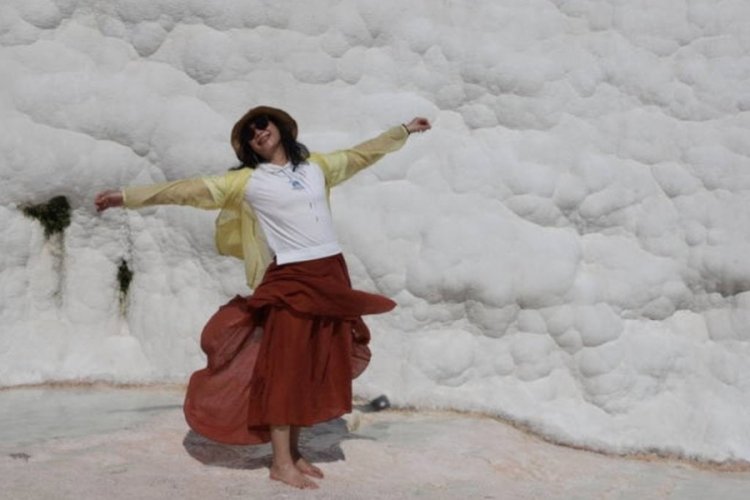 Pamukkale'yi 8 ayda 1,7 milyon turist ziyaret etti 