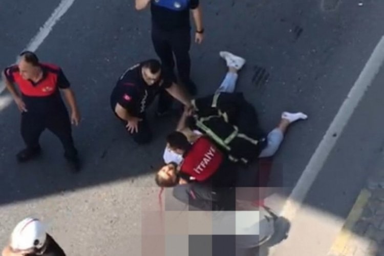 Zonguldak'ta motosikletiyle tırın altında kalan s&uuml;r&uuml;c&uuml; &ouml;ld&uuml;