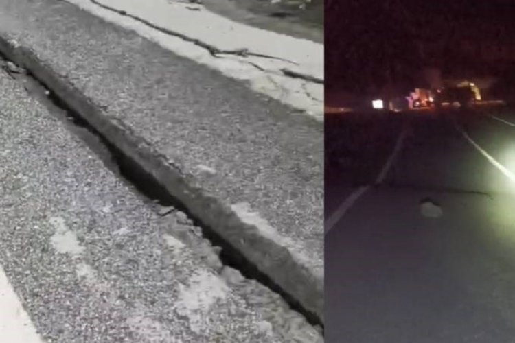 Hatay'da heyelan paniği: Yayla yollarınıda ulaşıma kapattı!