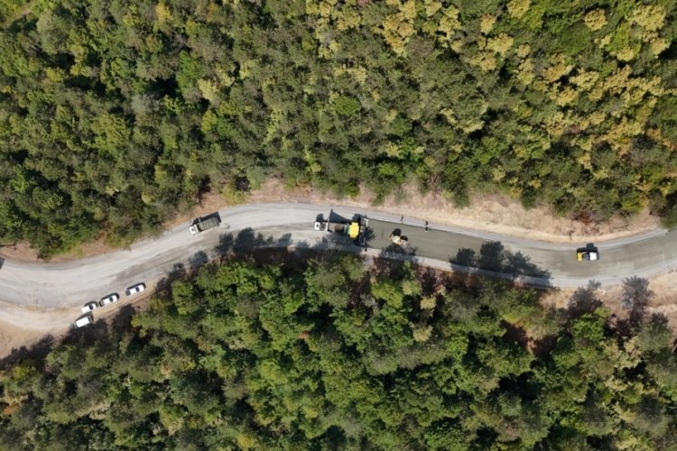 D&uuml;zce'de korug&ouml;l tabiat parkın yolu modernleşiyor!