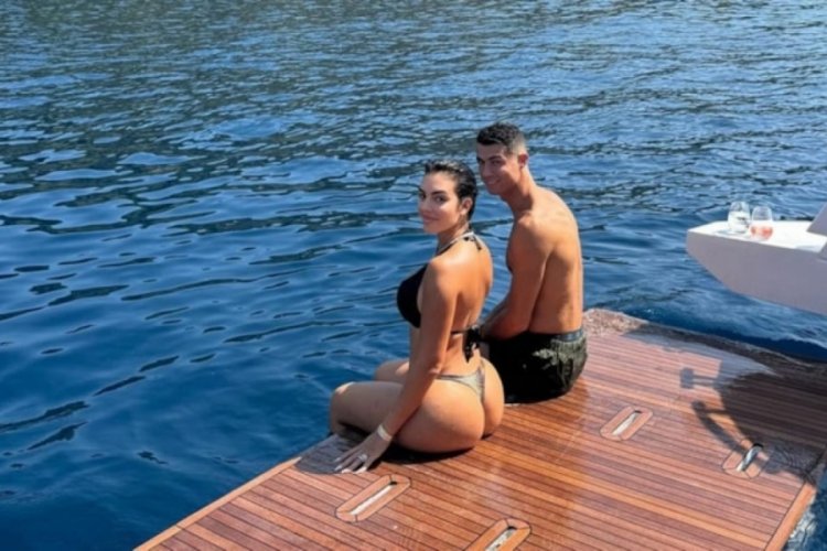 Ronaldo ve Georgina çifti romantik anlar yaşarken gördüklerine inanamadı!