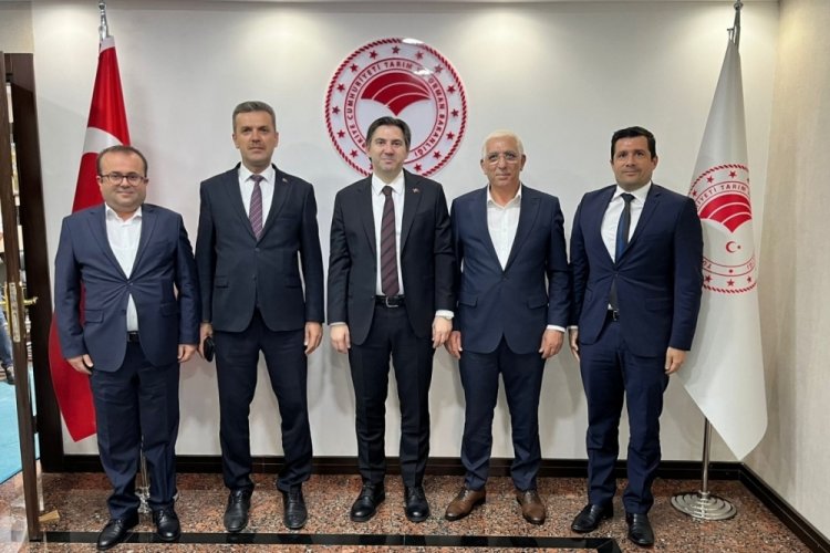 Marmarabirlik Y&ouml;netim Kurulu Başkanı Asa'dan Tarım ve Orman Bakanlığı'na ziyaret