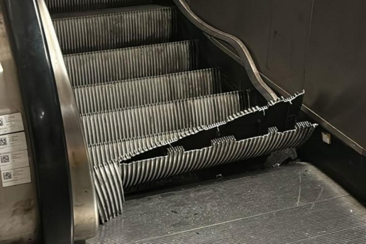 İstanbul Sarıyer'de metroda korku dolu anlar!