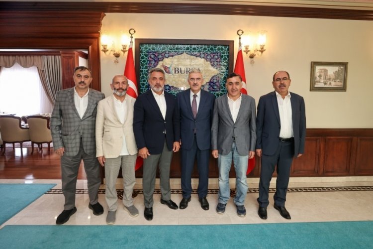 M&Uuml;SİAD Bursa'dan Vali Erol Ayyıldız'a Ziyaret