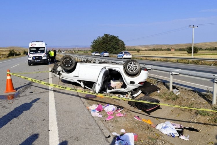 &Ccedil;orum'da acı olay: Polis &ccedil;ift hayatını kaybetti!