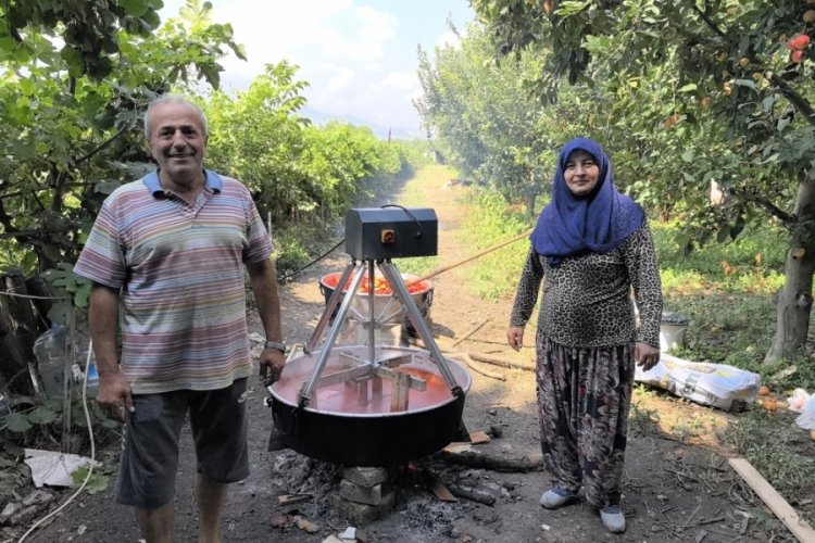 Bursa'da sal&ccedil;a karıştırma motoru &uuml;retti, kazaların &ouml;n&uuml;ne ge&ccedil;ti!