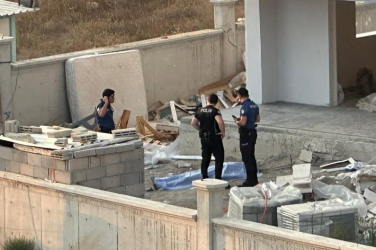 Arkadaşını ziyarete geldiği inşaatta hayatını kaybetti