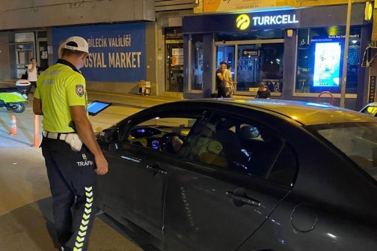 Bilecik'te trafik denetlemeleri devam ediyor! 107 bin 526 TL ceza kesildi