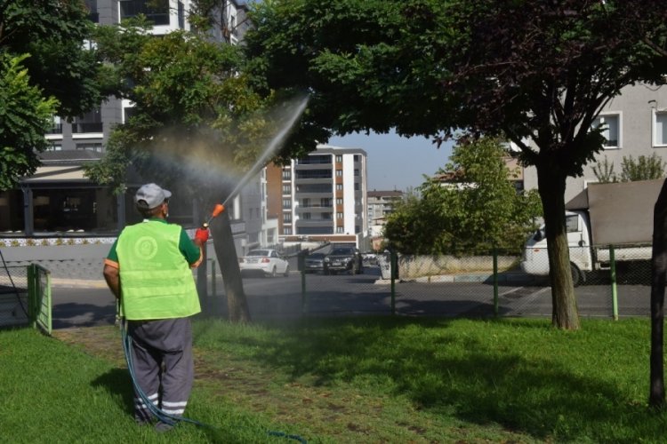 Yıldırım Belediyesi'nde ila&ccedil;lama &ccedil;alışmaları devam ediyor
