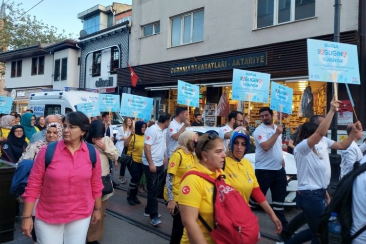 Bursa sağlığı i&ccedil;in y&uuml;r&uuml;d&uuml;!&nbsp;
