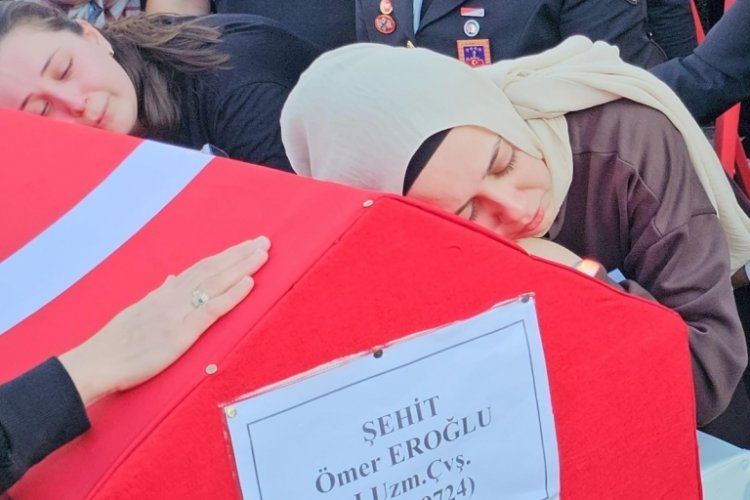 Şehit Uzman &Ccedil;avuş &Ouml;mer Eroğlu son yolculuğuna uğurlandı