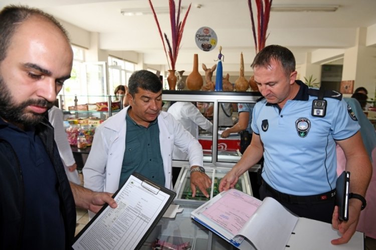 Bursa Osmangazi Belediyesi kantinlerde ilk denetimlerini yaptı!
