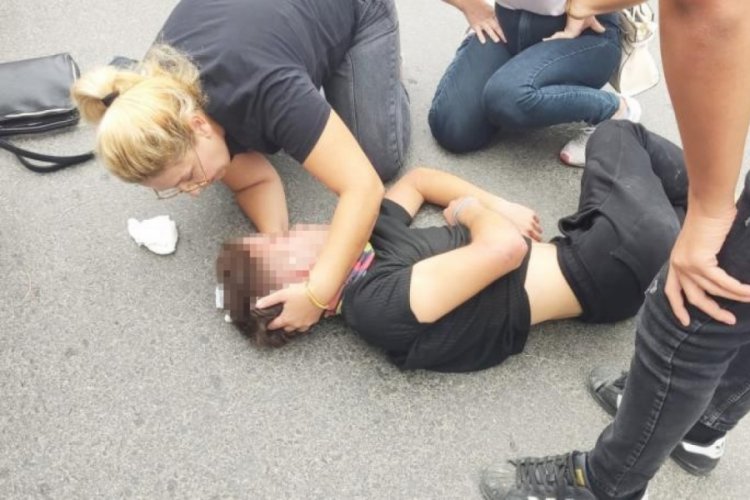 Tekirdağ'da kamyona &ccedil;arpan motosiklet s&uuml;r&uuml;c&uuml;s&uuml; ağır yaralandı