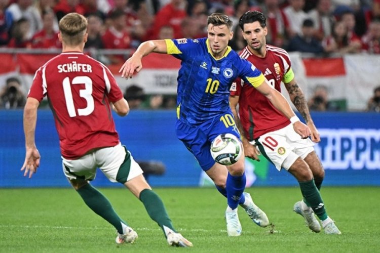 Dzeko skoru değiştiremedi! Macaristan ile Bosna Hersek berabere kaldı