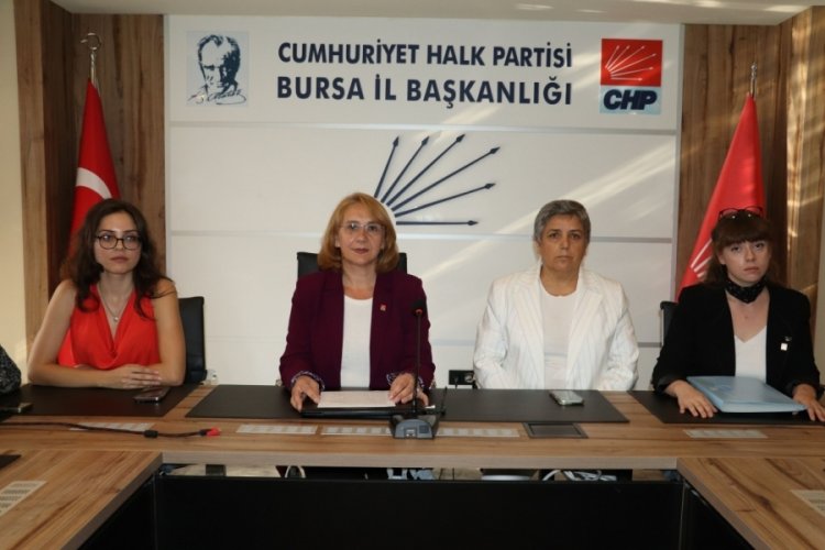 CHP Bursa İl Kadın Kolları Başkanı Fatma Özgür: Artık ayağa kalkma zamanı 