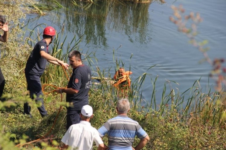 Samsun'da nehirde kadın cesedi bulundu