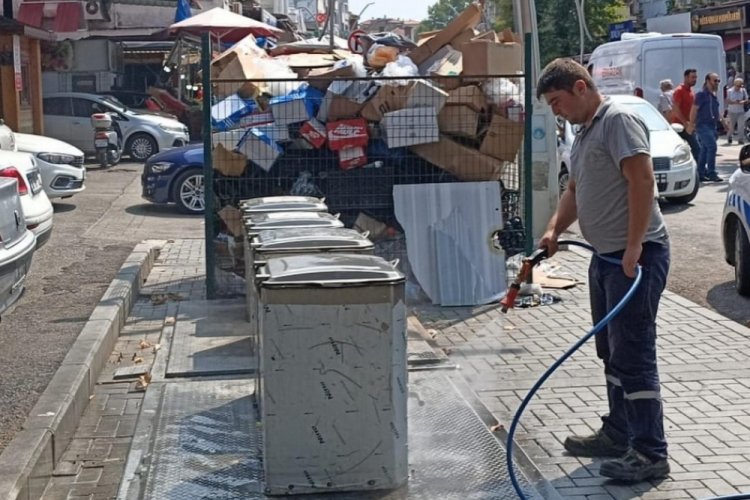 Bartın'da haşere ile m&uuml;cadele s&uuml;r&uuml;yor
