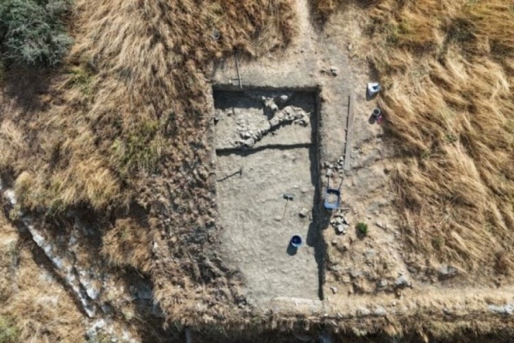 Çanakkale'de 3 bin 400 yıllık sapan taşı bulundu