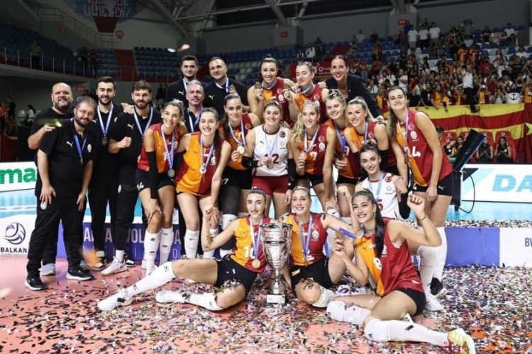 2024 Balkan Kupası'nda şampiyon Galatasaray oldu