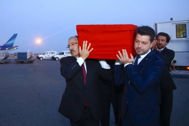 Ayşenur Ezgi Eygi'nin cenazesi Bak&uuml;'den İstanbul'a uğurlandı