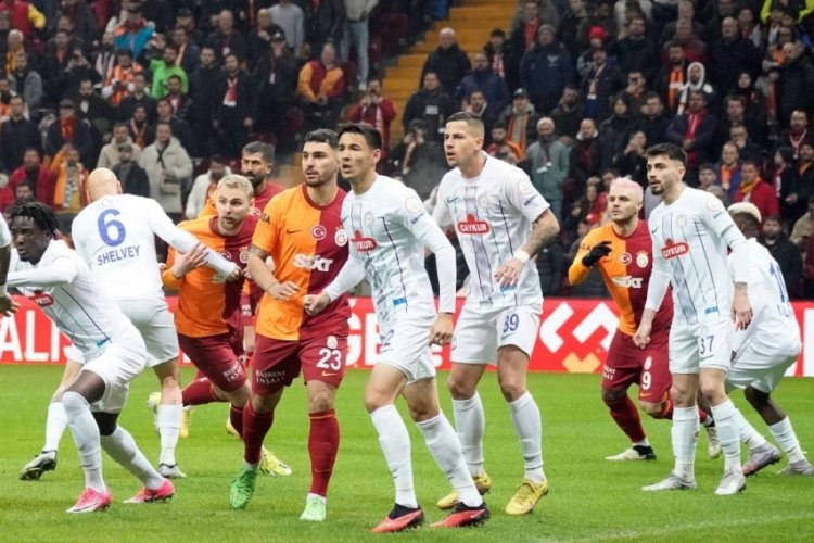 Galatasaray ile Rizespor 45. kez karşı karşıya